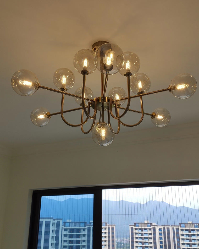 Moon Arm Chandelier