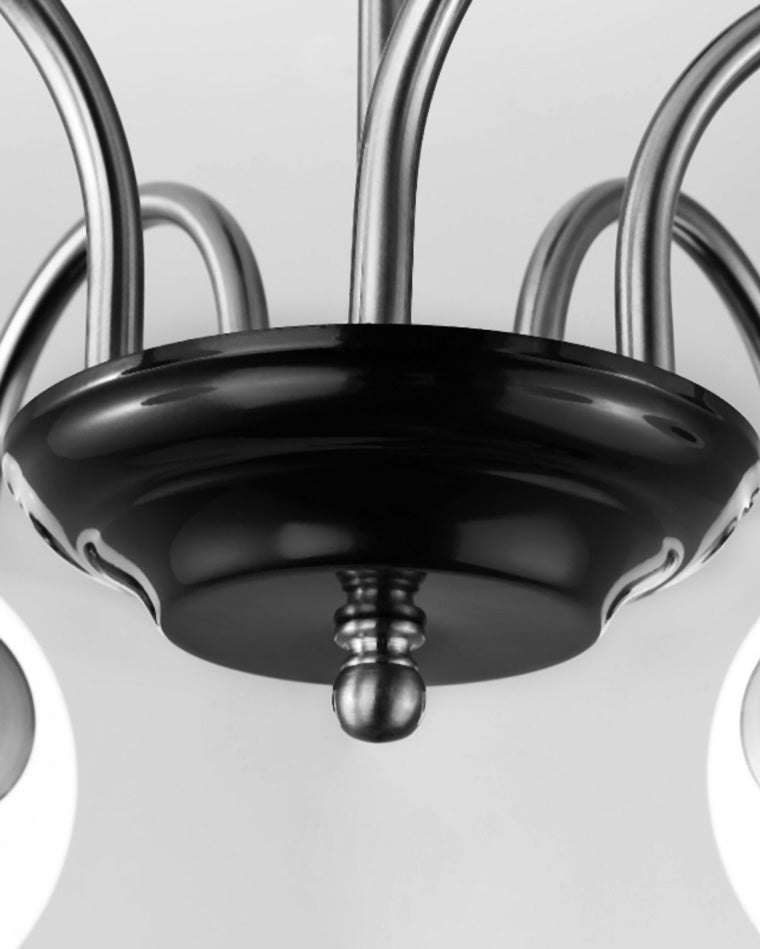 Opaline Orbit Chandelier