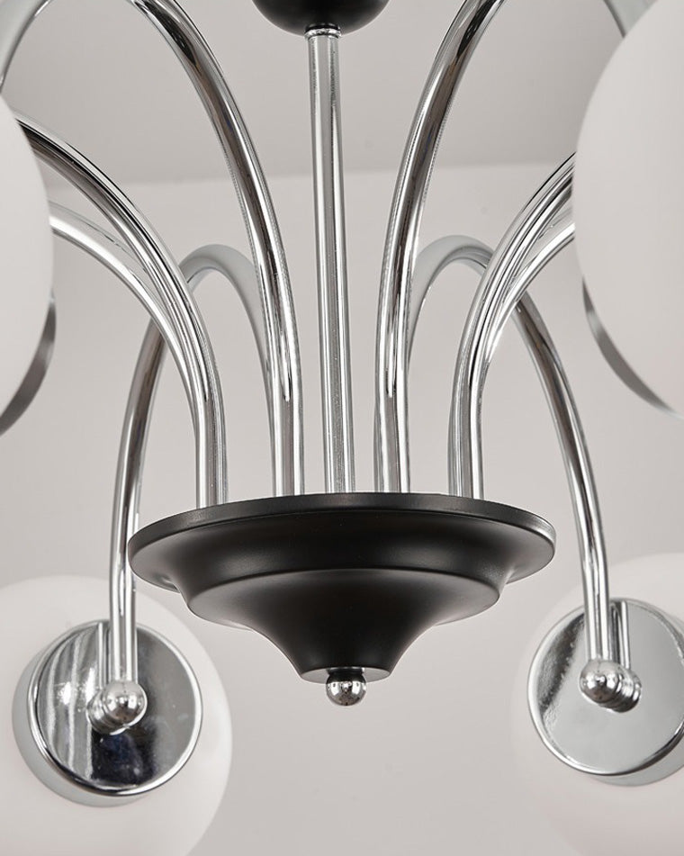Opaline Orbit Chandelier