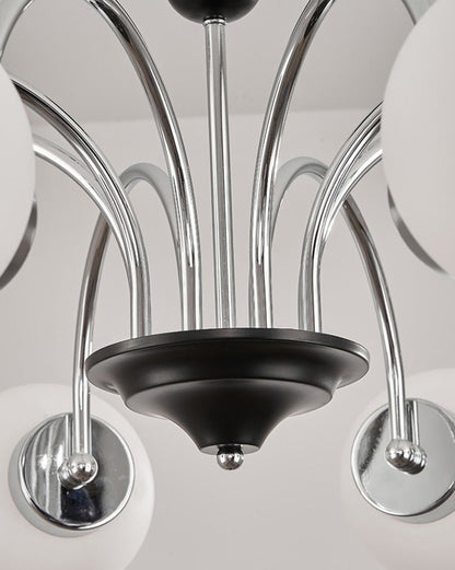 Opaline Orbit Chandelier