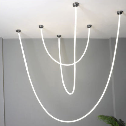 LED Rope Chandelier