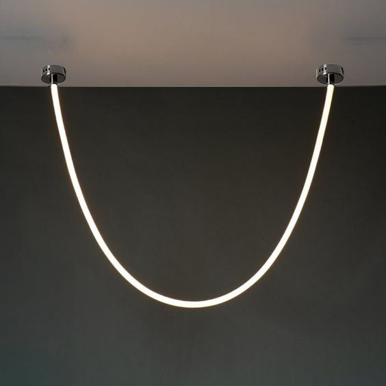 LED Rope Chandelier