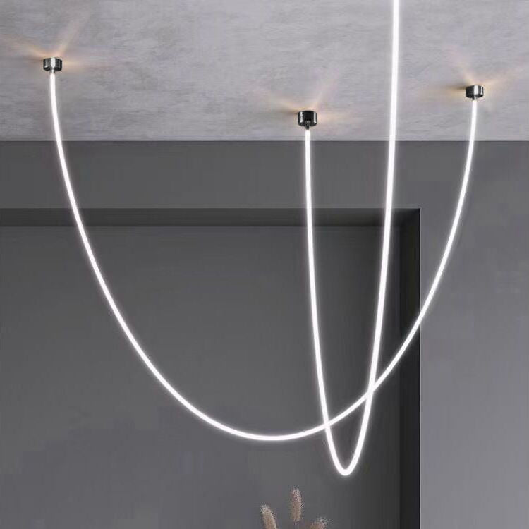 LED Rope Chandelier
