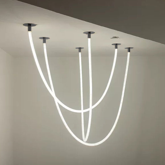 LED Rope Chandelier