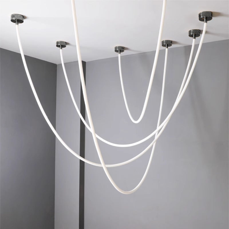 LED Rope Chandelier