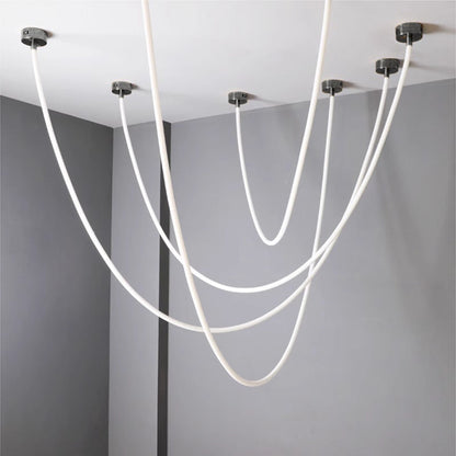 LED Rope Chandelier