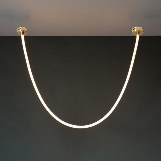 LED Rope Chandelier