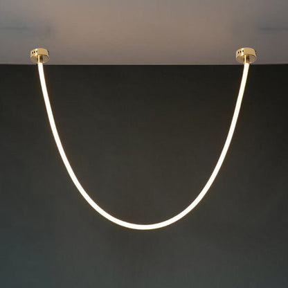 LED Rope Chandelier