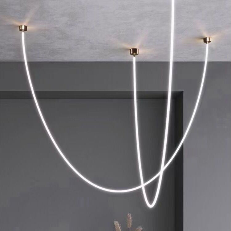 LED Rope Chandelier