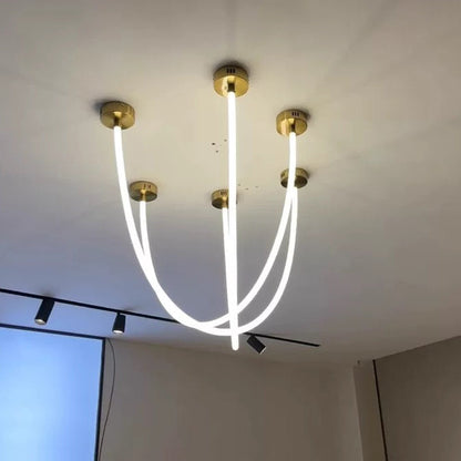 LED Rope Chandelier