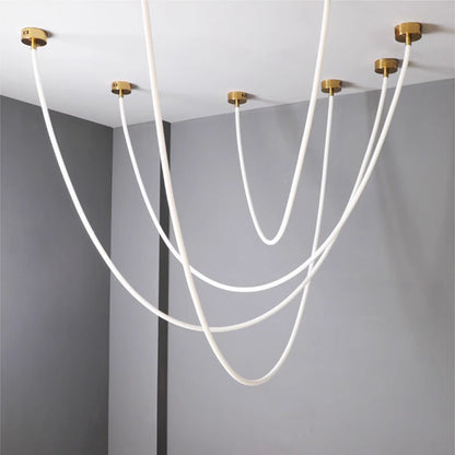 LED Rope Chandelier