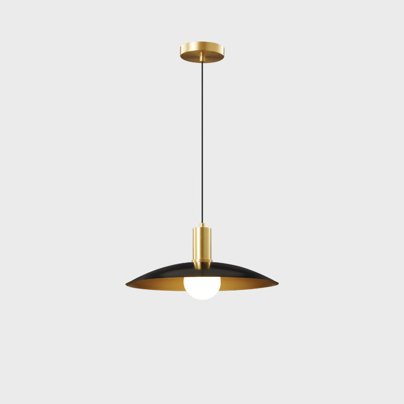 Brass Conical Kitchen Pendant Light