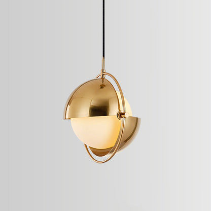 Adjustable Glass Globe Elegance Pendant Light