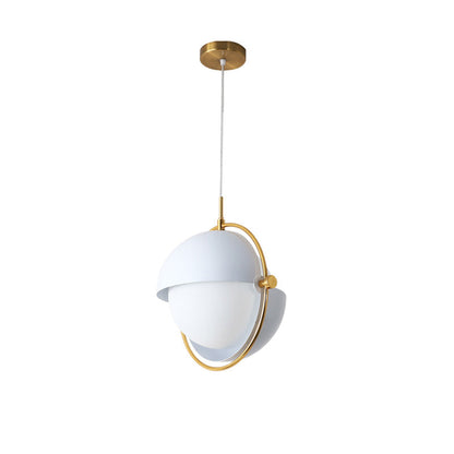 Adjustable Glass Globe Elegance Pendant Light