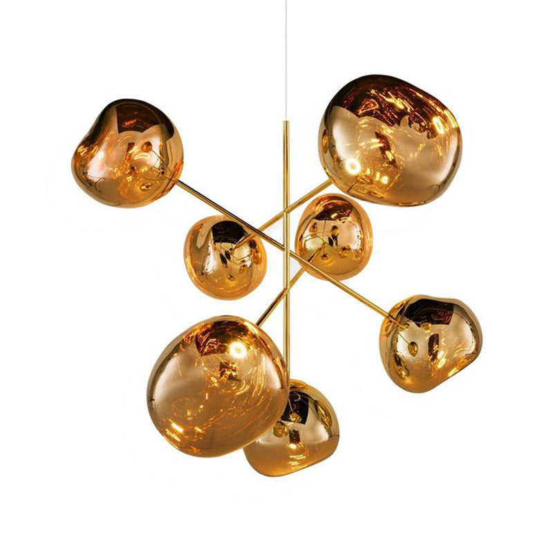 Orbit Mirror Chandelier