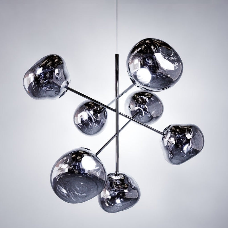 Orbit Mirror Chandelier