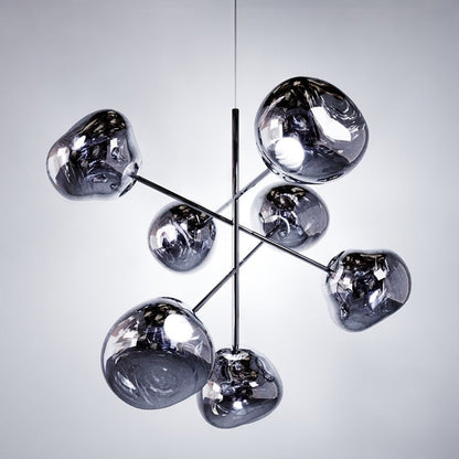Orbit Mirror Chandelier