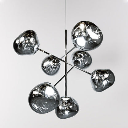 Orbit Mirror Chandelier