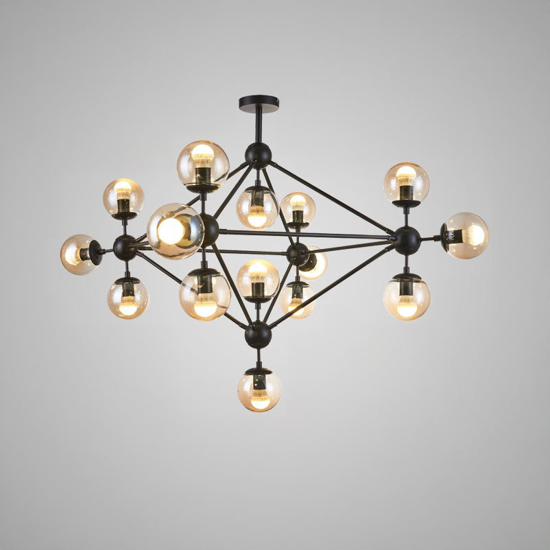 Spherical Chandelier - Sputnik Shine