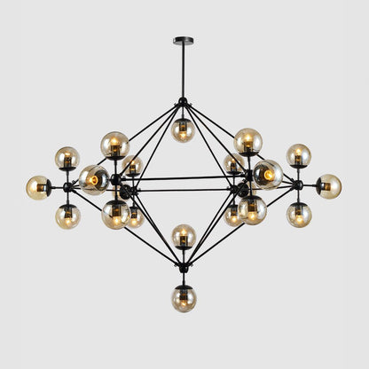 Spherical Chandelier - Sputnik Shine