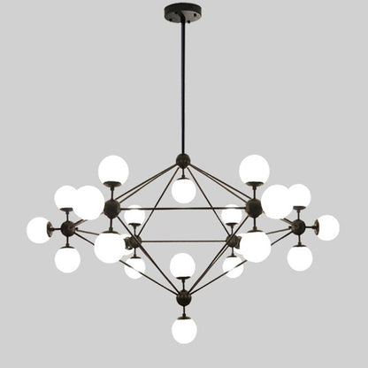 Spherical Chandelier - Sputnik Shine