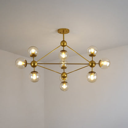 Spherical Chandelier - Sputnik Shine