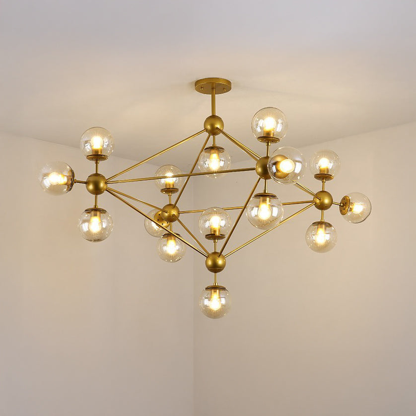 Spherical Chandelier - Sputnik Shine