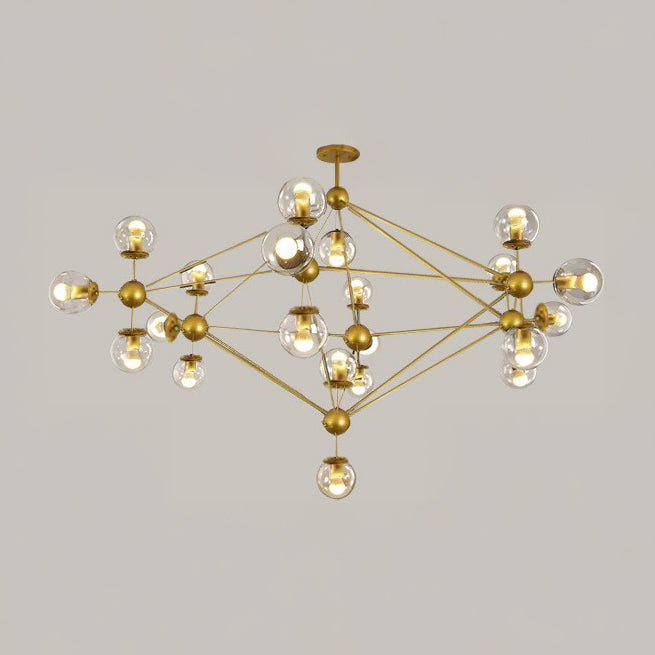 Spherical Chandelier - Sputnik Shine