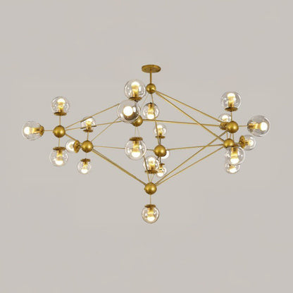 Spherical Chandelier - Sputnik Shine