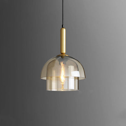 Glass Bell Pendant