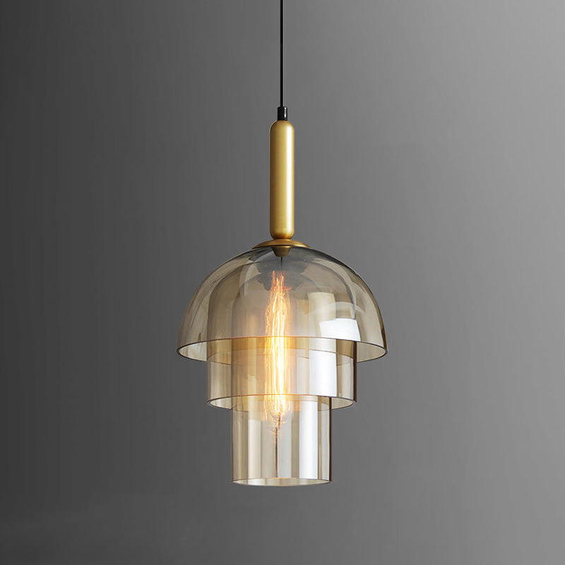 Glass Bell Pendant