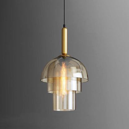 Glass Bell Pendant