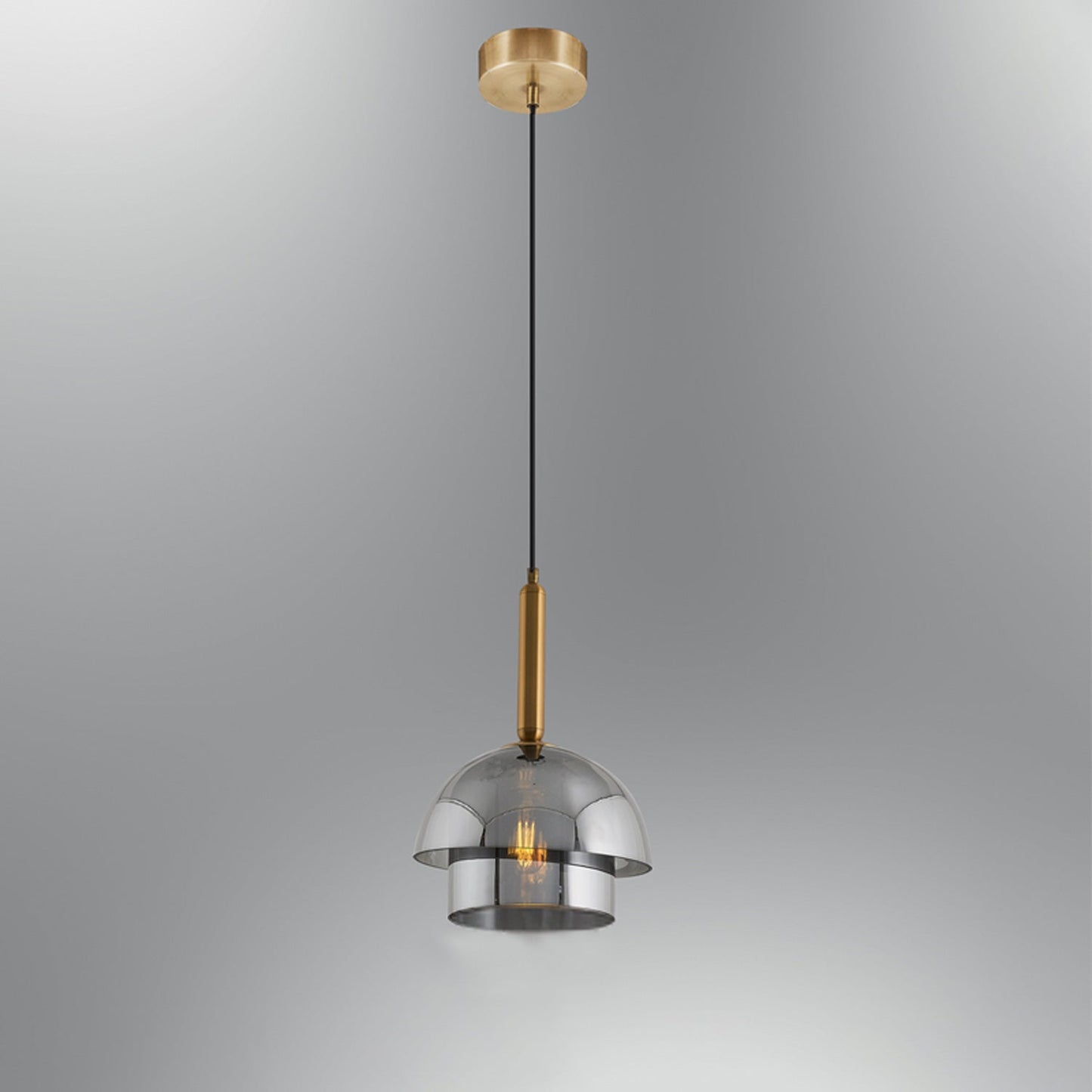 Glass Bell Pendant