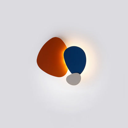 Colorful Sculptural Wall Light