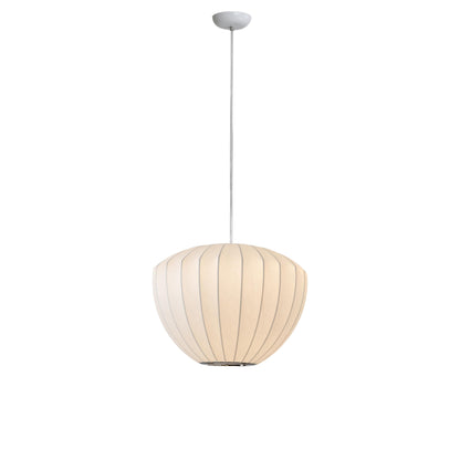 Apple Silk Pendant Light – Japandi Elegance