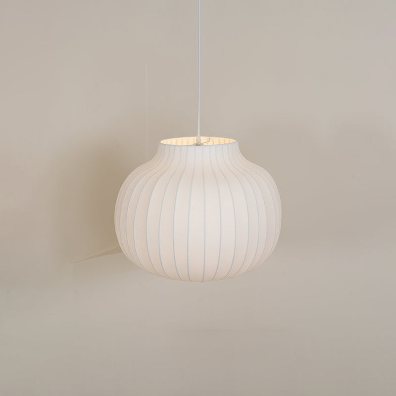 Silk Urn Pendant Light – Japandi Elegance