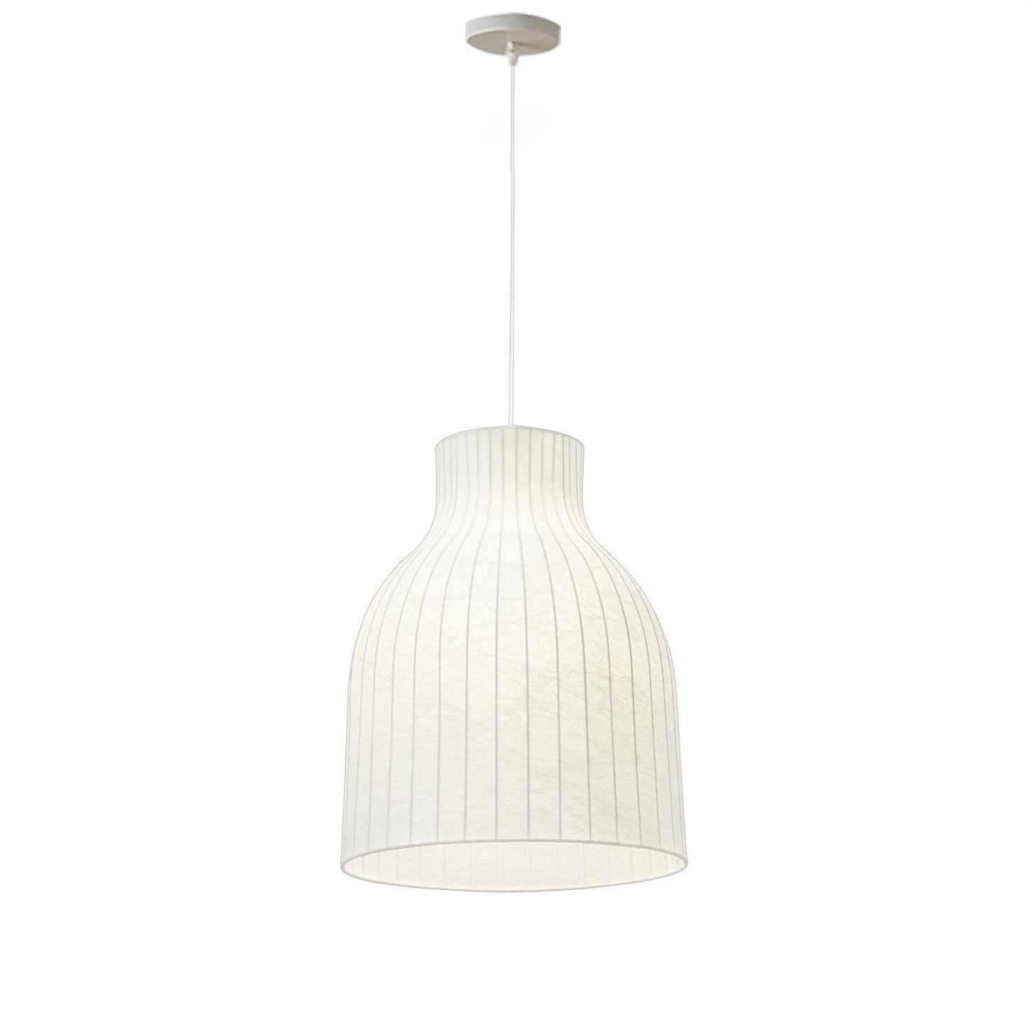 Luna Silk Pendant Light – Japandi Elegance