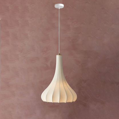Suspension – Conical Elegance in Silk