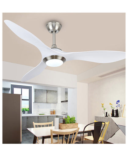 Bora white ceiling fan
