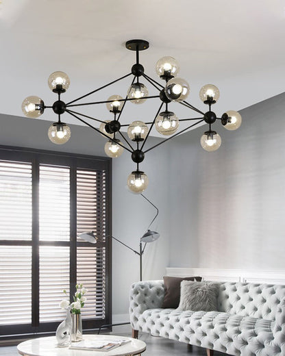 Spherical Chandelier - Sputnik Shine
