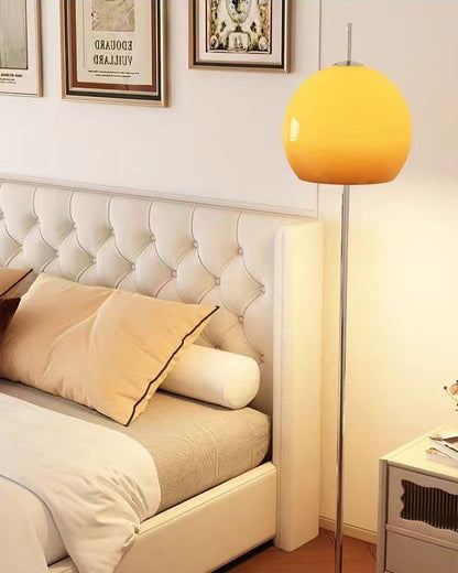 Bauhaus Style Glass Dome Floor Lamp