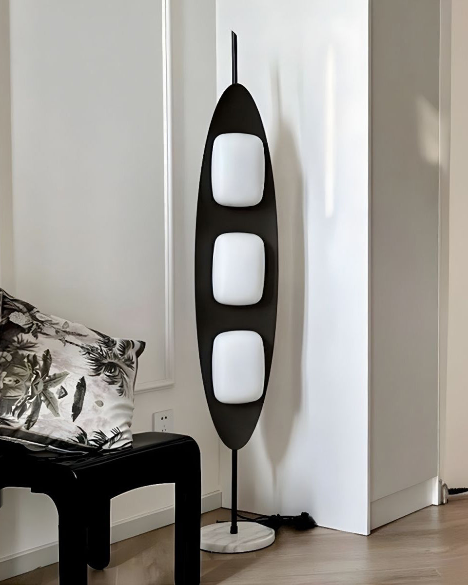 Eclipse Wood Floor Lamp