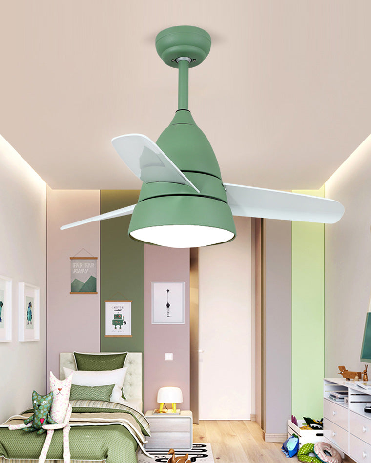 Compact 3-blade ceiling fan - Briza Color