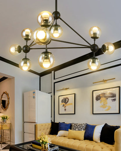 Spherical Chandelier - Sputnik Shine