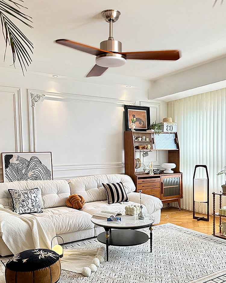 Silver Noce Ceiling Fan