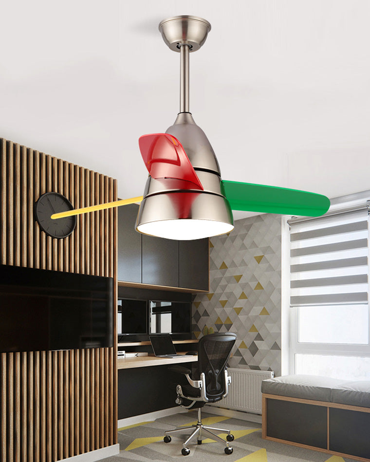 Compact 3-blade ceiling fan - Briza Color