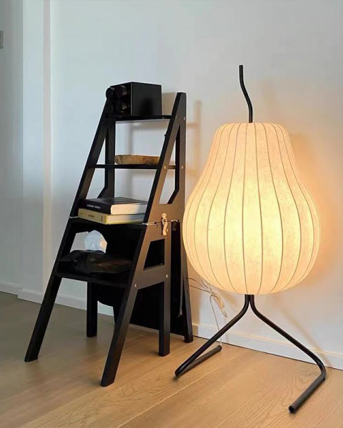 Lampadaire Lanterne Poire en Soie