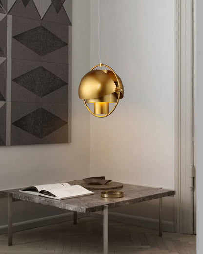 Suspension - Metallic Horizon Globe