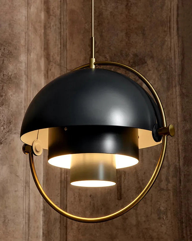 Suspension - Metallic Horizon Globe