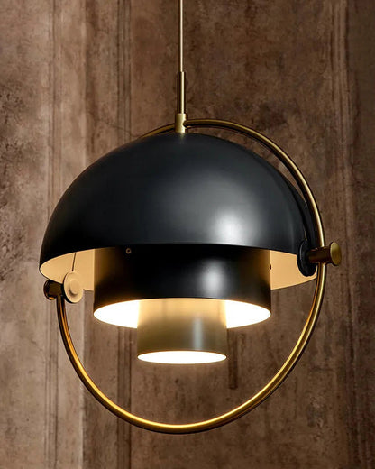 Suspension - Metallic Horizon Globe